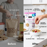 Safe And Fair Food Company Granola Birthday Cake 12 oz - Granola Mix - Organic Cereal - Kind Granola-Cereal Alternative