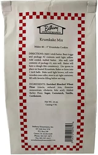 Bethany Housewares 781 Krumkake Mix 16 oz