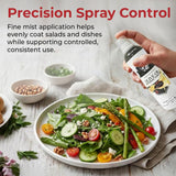Olive Oil & Balsamic Vinegar Salad Spray, Vinaigrettes & Cooking, No Propellants, Quality Crafted in USA, Net Wt 4.7 oz