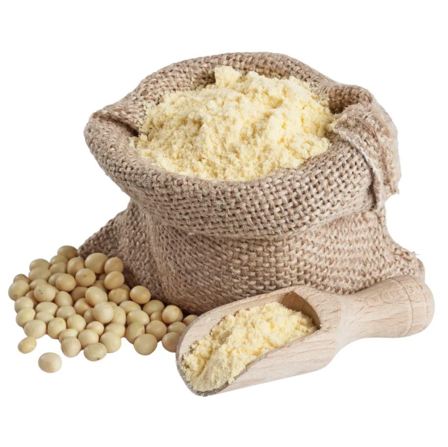 Aiva Soy Soya Bean Floour | Soy Bean Flour (Soy Flour) - 4 LB
