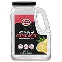 Citric Acid 11 LB Bulk Jar - All Natural, Food Grade, Non-GMO Citric Acid Powder for Cleaning, Bath Bombs, Preserving | Fine Granular & Premium