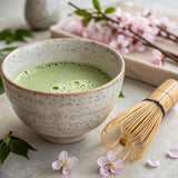 Dona First Flush Ceremonial Grade Matcha, Stone-Milled from Shizuoka, Kagoshima, and Kyoto Family Tea Estate, Hot or Iced, 1.1 Ounce Airtight Sealed