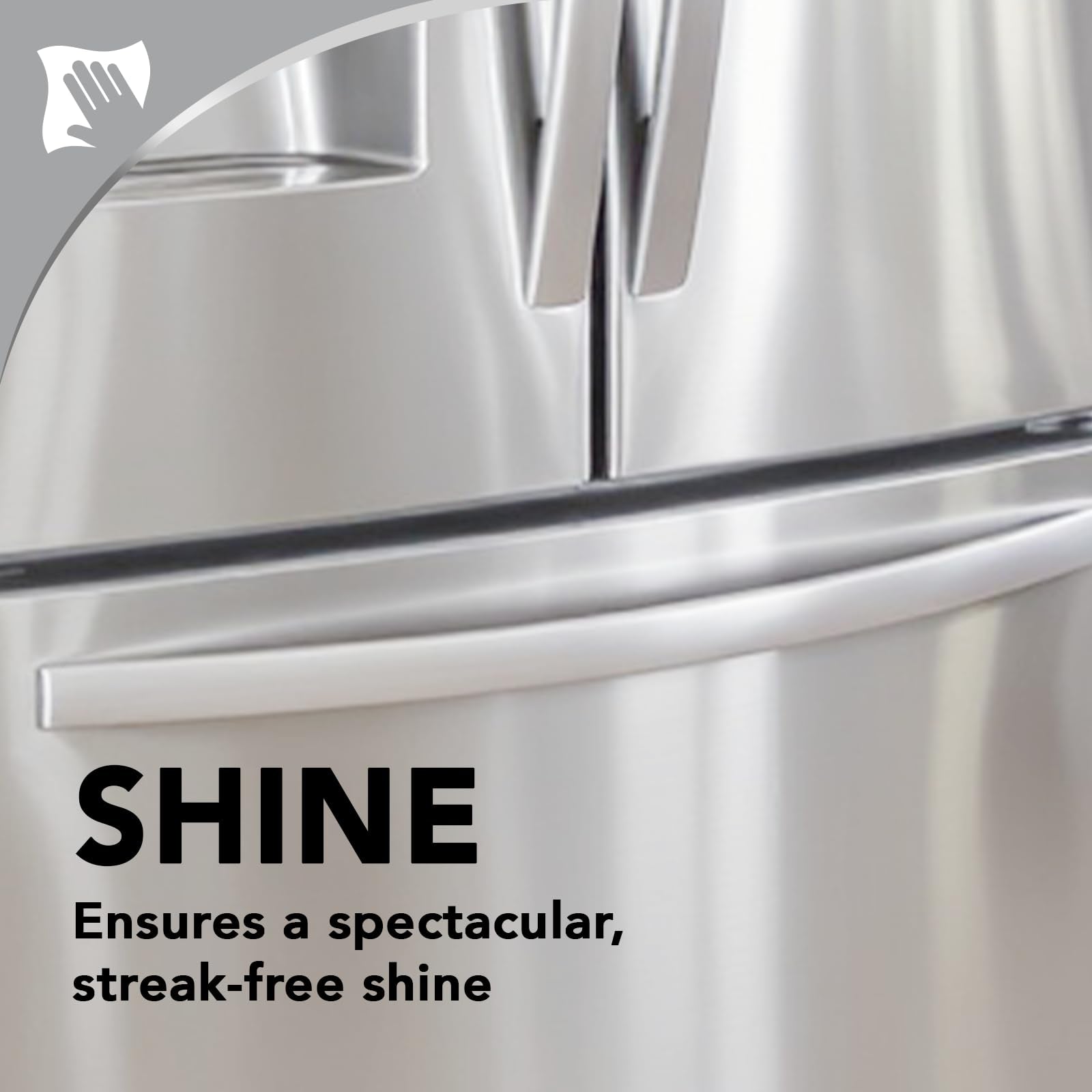 Weiman Stainless Steel Cleaner & Polish, 6 Pack, Anti Fingerprint Spray, Water Spots & Grease, No Streaks or Residue, Safe for Metal Polish, Chrome