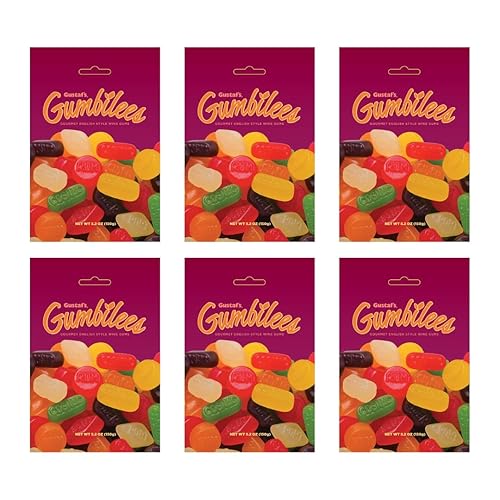 Gustaf'S, Gumbilees English Style Original Gustaf's Wine Gums, 5.2 Ounce