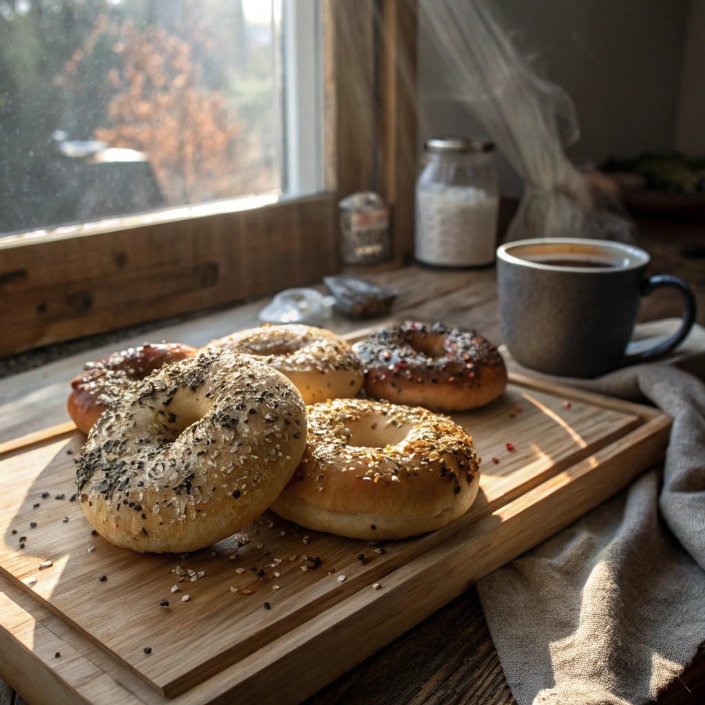 Dave's Killer Bread Epic Everything Bagels, Organic Bagels, 26g Whole Grains per Bagel, 5 Count
