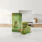 BISCOTTEA Matcha Green Tea Shortbread Cookies (8 Cookies)