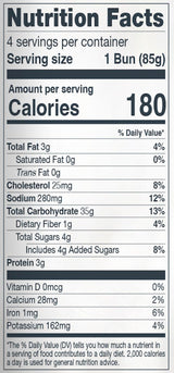 Franz Bakery Gluten Free Hot Dog Buns - 2 Pack (2 x 12oz)