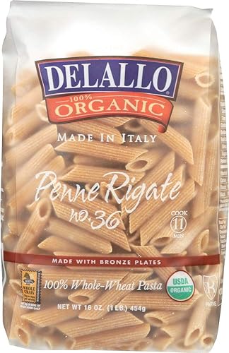 (NOT A CASE) Organic Penne Rigate Pasta No.36