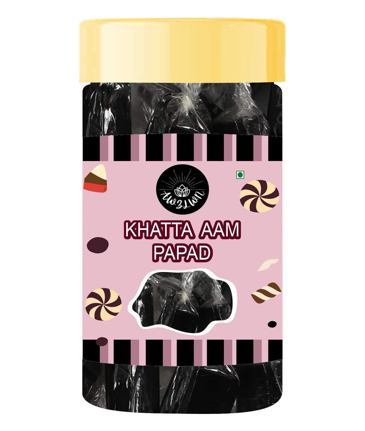Awzlwn Indian Taste Candy (7.05 OZ / 200 GM, Khatta Aam Papad)