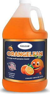 Multi Purpose Cleaner Pet Odor eliminator - Concentrate MAKES 64 GALLON - MADE IN USA- pH Neutral - ORANGELEAN Strong Odor Floor Cleaner - Orange