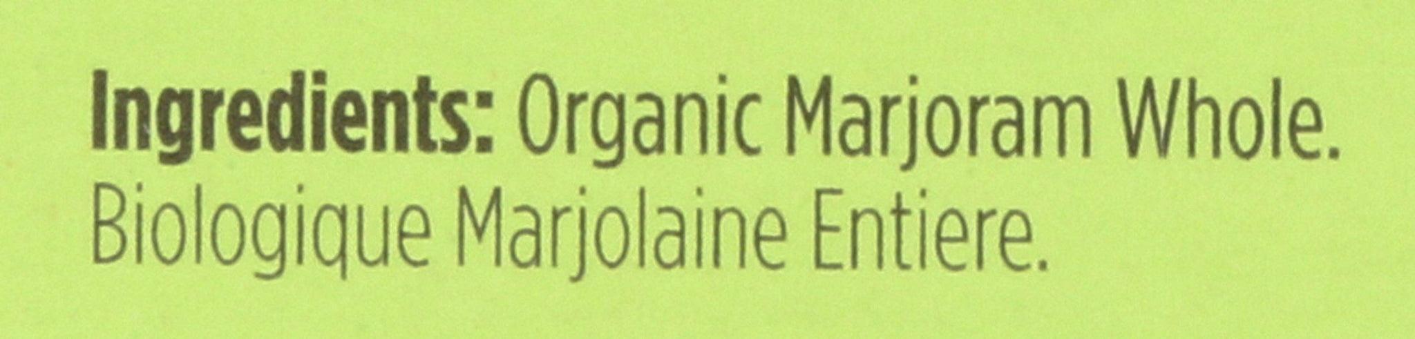 SPICELY Organic Whole Marjoram, 0.1 OZ