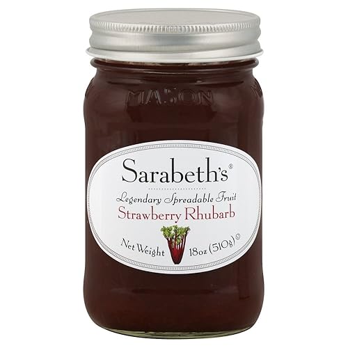 Sarabeth's Fruit Spread-Strawberry Rhubarb, 1.17 Pound
