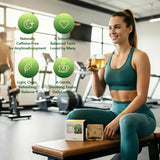 Soilmount Organic Longjing Tea - Chinese Green Tea - 18 Individually Wrapped Packets - Fresh Aroma, Balanced Sweetness, Suitable for Hot or Iced Tea