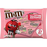 M&Ms Milk Chocolate Valentines Day Exchange Candy, 12.13 Oz (27Piece), 12.13 Oz