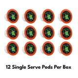 Bones Coffee Company Mudslide Boogie, Chocolate Mudslide Flavored Coffee Pods, Low Acid Medium Roast Single-Serve Bones Cups for K-Cups Coffee Maker