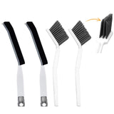 Crevice Brushes for Cleaning, Gap Cleaning Brush with Long Stiff V-Shaped Bristles Household Use for Bathroom/Tiles/Kitchen?4pcs?