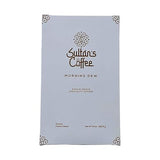 Sultan's Coffee Morning Dew Medium Roast ground - Red Bourbon, Single Origin El Salvador, Natural Process, Chocolate & Citrus Notes, 10 Ounces