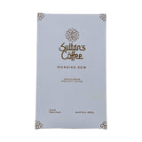 Sultan's Coffee Morning Dew Medium Roast ground - Red Bourbon, Single Origin El Salvador, Natural Process, Chocolate & Citrus Notes, 10 Ounces