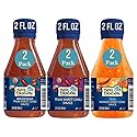 Blue Dragon Mixed Minis Variety Pack - 2oz (Pack of 6 Total: 2 of Each Sauce) - Mini Reduced Sugar Thai Sweet Chili Sauce, Mini Thai Sweet Chili