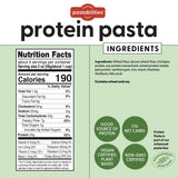 Pastabilities Ruffles Pasta Variety Pack - Low Calorie, High Fiber & High Protein Pasta - (2 Packs Each), Plant Based, Non GMO Certified with 22g