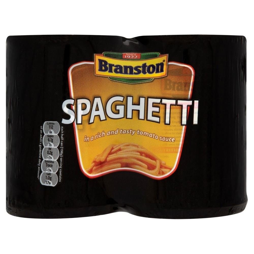 Branston Spaghetti in Tomato Sauce (4x395g)