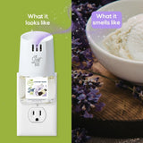 Scent Fill 100% Natural Lavender Vanilla Plug in Air Freshener, Scented Oil Refills, 3 Refills