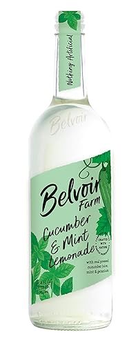 Belvoir Cucumber & Mint Presse 750ml (Pack of 2)| Refreshing Cucumber and Mint Beverage | Perfect for Summer | No Artificial Flavors | Light and Crisp
