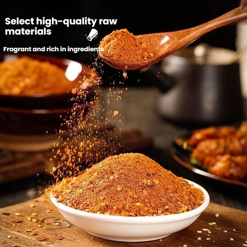 Lamb Skewer Seasoning 300g, Chinese Style Smoky Sweet Spicy BBQ Dry Rub - All-Purpose Barbecue Seasoning for Lamb, Chicken, Ribs, Pork & Grilling