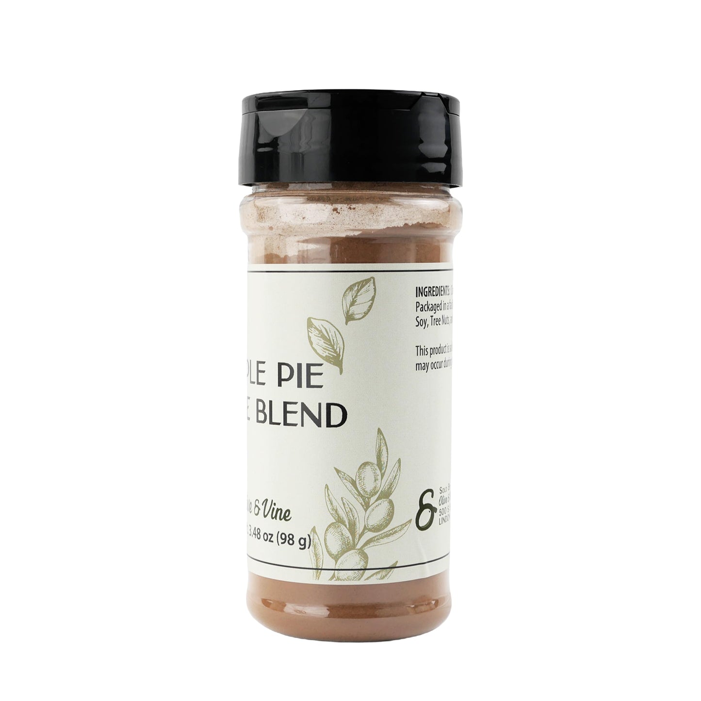 Olive & Vine Apple Pie Spice Blend, Warm & Sweet Flavor, For Baking & Desserts, Rich Tradition, Authentic Taste, For Global Recipes (3.48 Ounce)