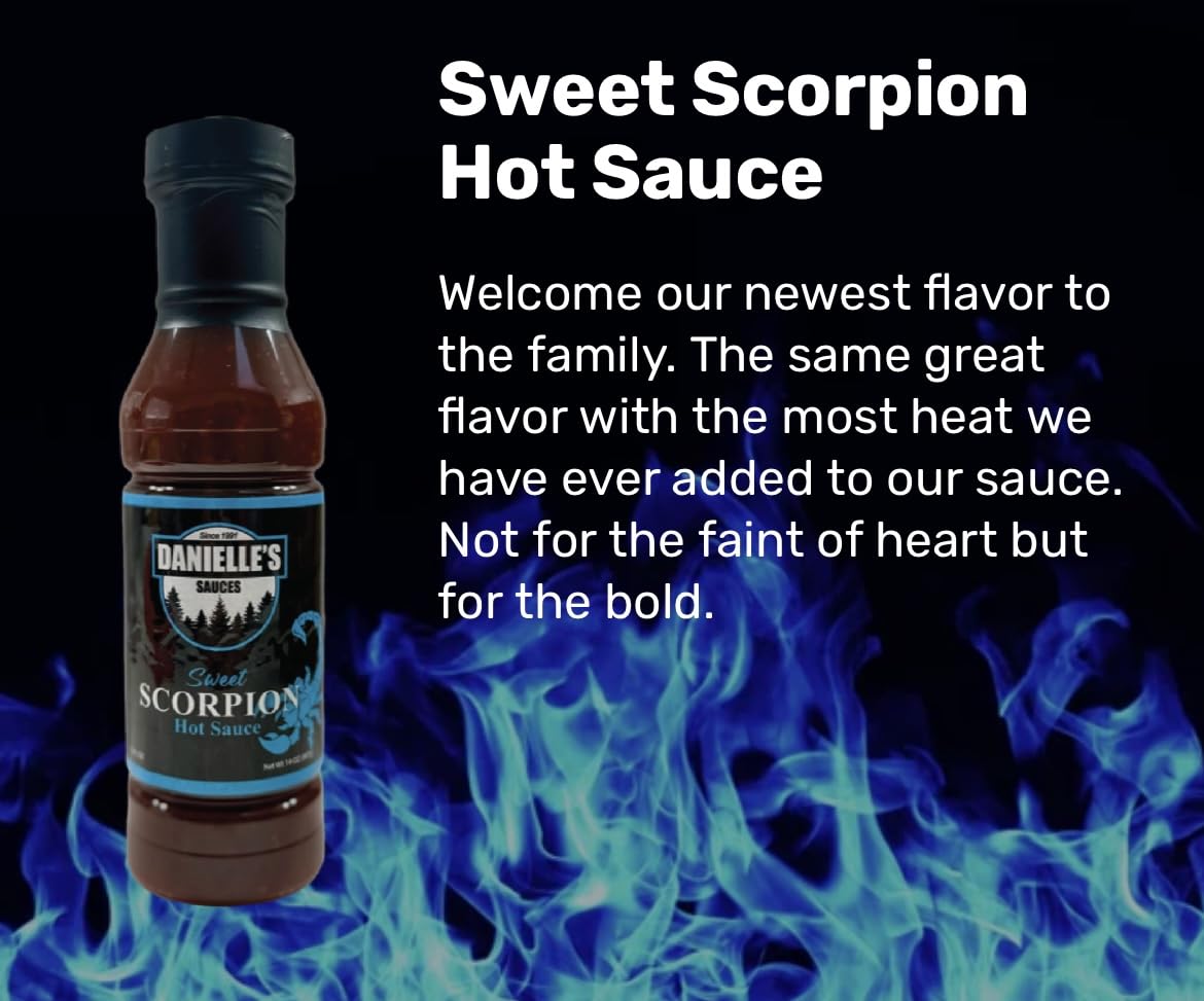 Danielle's Sauces Sweet Scorpion Hot Sauce