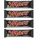 Arilon pack of Mars Chocolate Candy Bar, 2.2 oz, Caramel, Nougat, Milk Chocolate (4 full size bars)