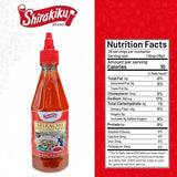 Shirakiku Thailand Sriracha Hot Chili Sauce Thai Boy | Chili, Water, Sugar, Acetic Acid | Ideal for Elevating the Taste of Asian Cuisine | Non-GMO