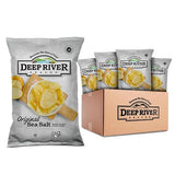 Deep River Snacks Original Sea Salt Kettle Cooked Potato Chips, 2 Ounce (Pack of 24)