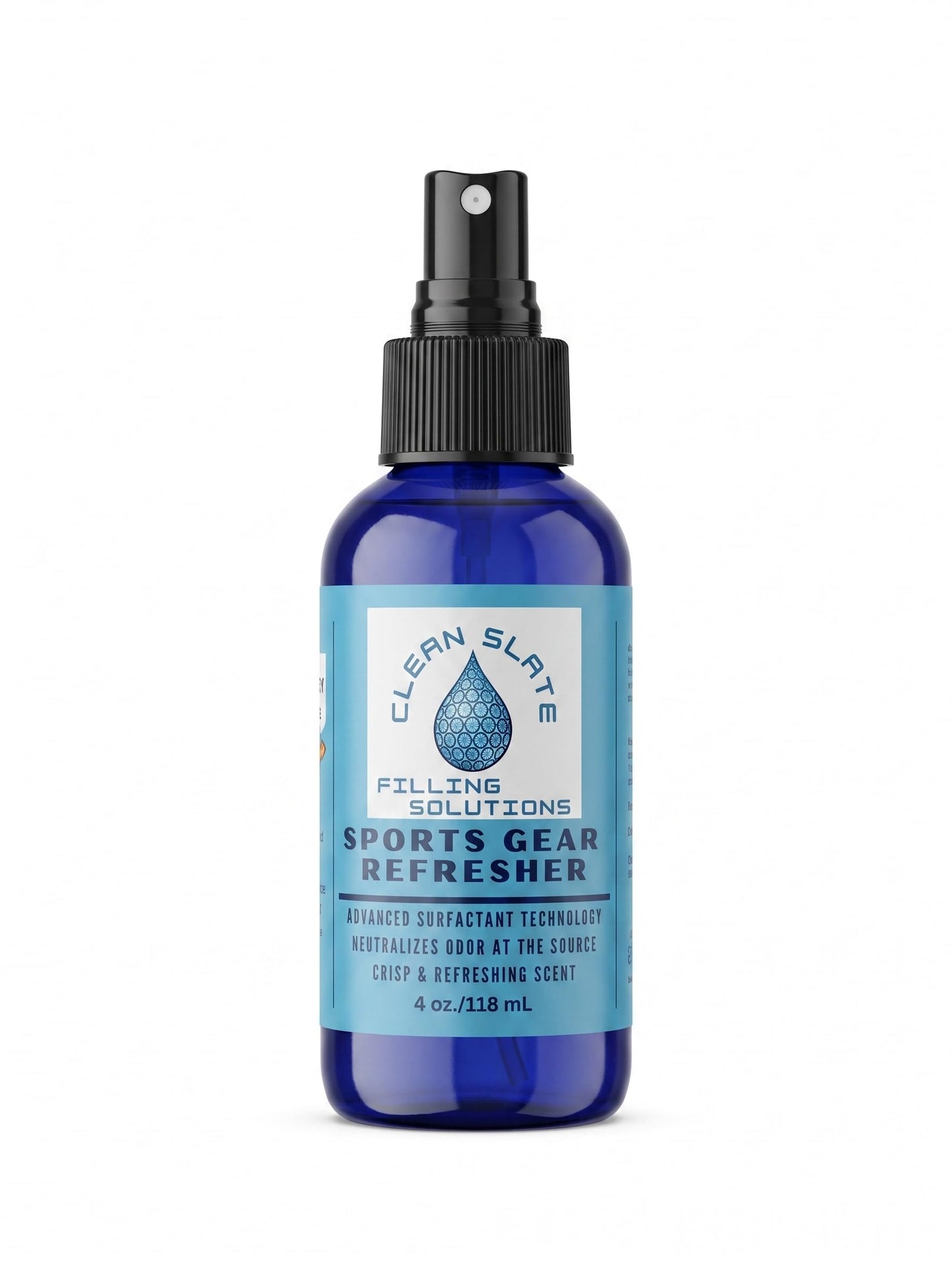 Clean Slate Sports Gear Refresher - Eliminates Odors at the Source, Breaks Down Sweat & Salt Buildup - For Hockey Gear, Football Pads, Cleats, Gloves