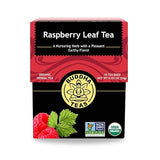 Buddha Teas - Organic Raspberry Leaf Tea - Herbal Tea - For Health & Wellbeing - With Vitamins, Antioxidants & Calcium - Clean Ingredients - Caffeine