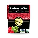 Buddha Teas - Organic Raspberry Leaf Tea - Herbal Tea - For Health & Wellbeing - With Vitamins, Antioxidants & Calcium - Clean Ingredients - Caffeine