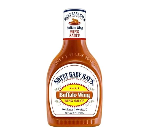 Sweet Baby Rays Marinade and Sauce, Buffalo Wing, 16 oz