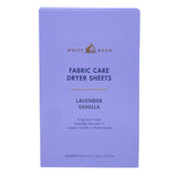 Bath & Body Works Lavender Vanilla Fabric Care Dryer Sheets - 2 Boxes (80 Sheets Total) - with a Natural Oats Sample Soap