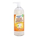 Amazing Natural Based Laundry Detergent Liquid (128 Loads) - Powerful Natural Enzymes - USA Made (32oz Bottle)
