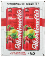 Martinellis Sparkling Apple Cranberry Juice 4Pk, 8.4 Fz