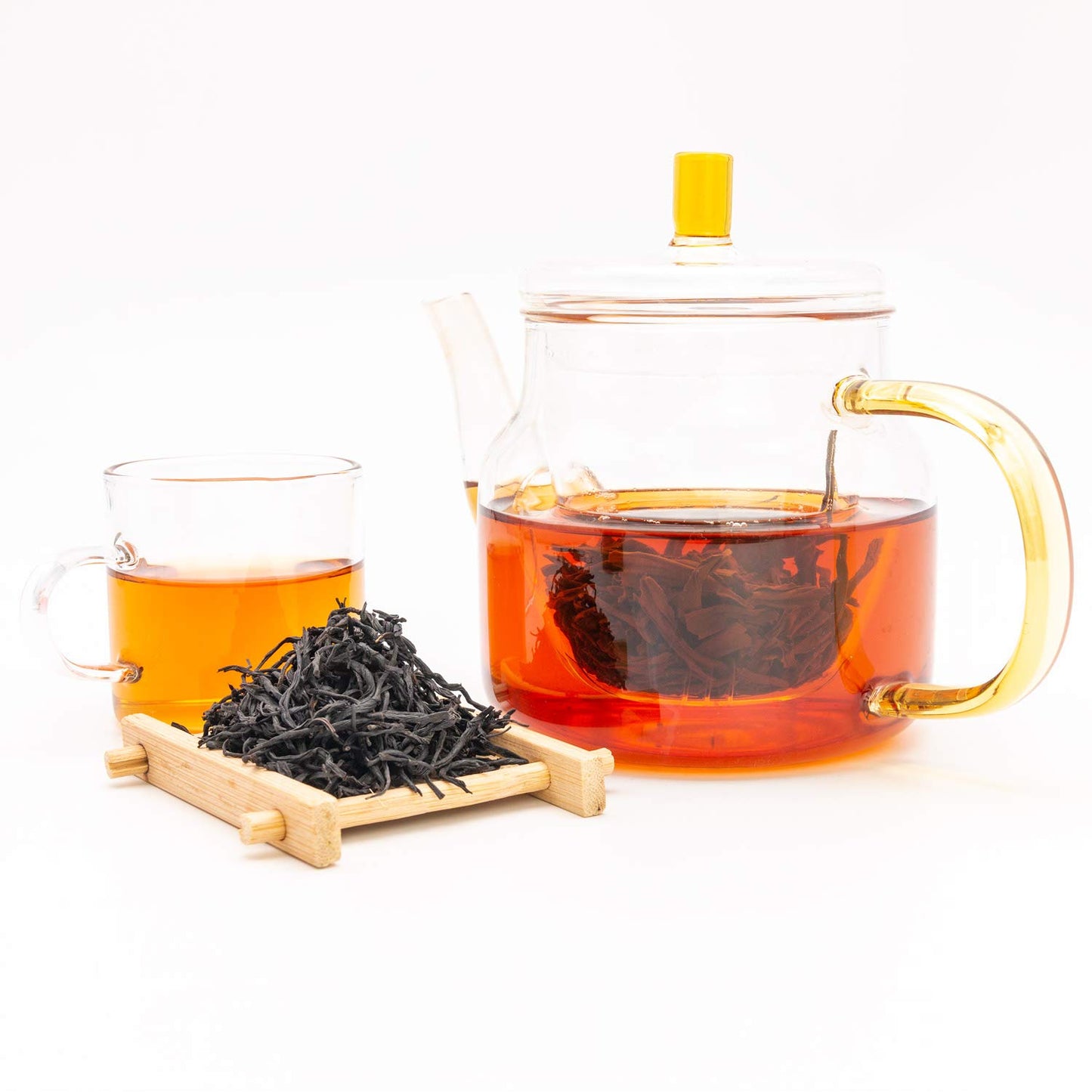 Oriarm Lapsang Souchong Lightly Smoked Black Tea Loose Leaf - Wuyi Mountains Black Tea Zheng Shan Xiao Zhong from Fujian China - 225g Ziplock