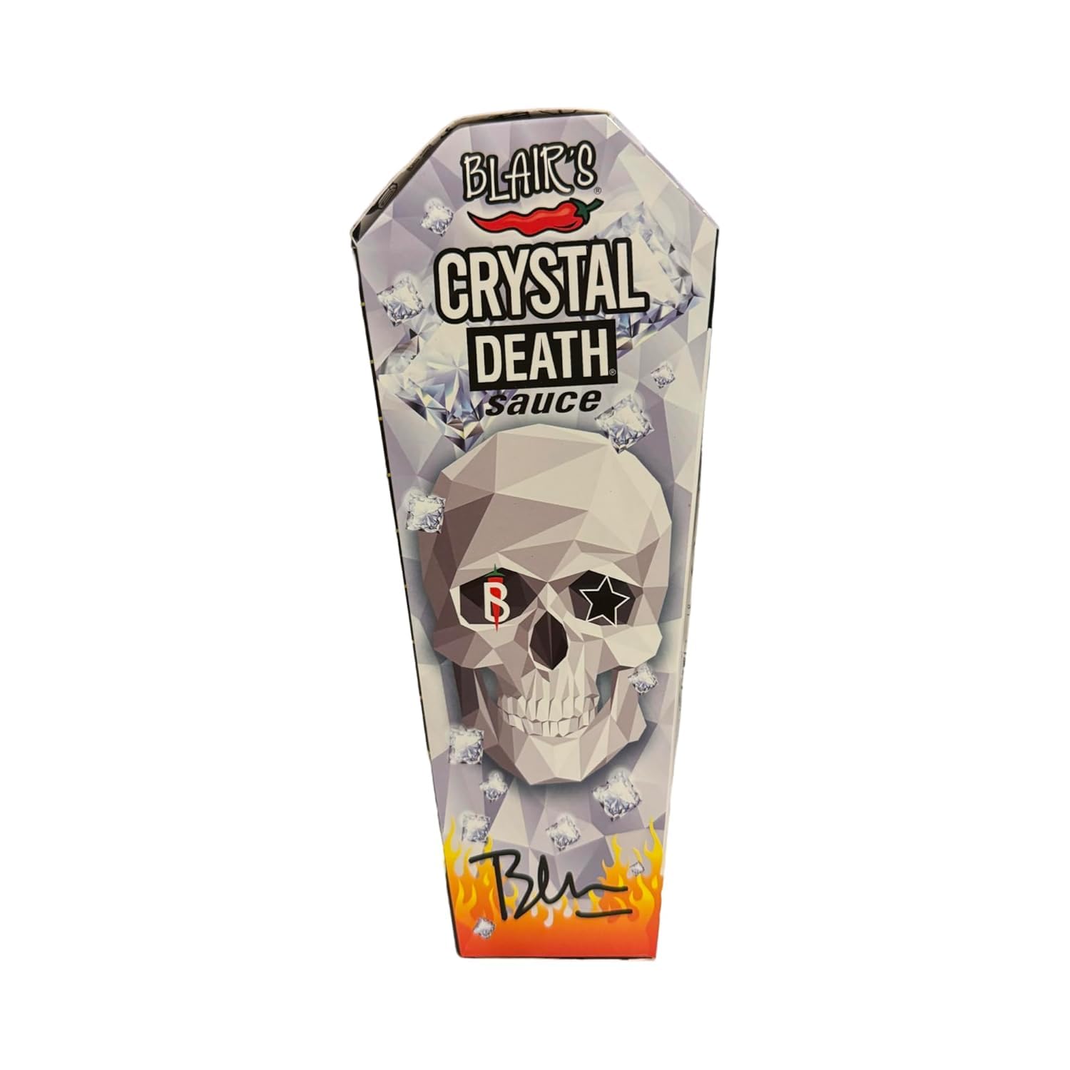 Blair's Crystal Death Sauce 5oz - New, Limited Edition - Guinness Book World Records Hot Sauce 16 million Crystals - BEWARE, Extremely Hot, One