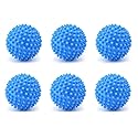WHATON Pack of 6 Dryer Balls, Tumble Dryer Balls, Tumble Dryer Balls, Reusable Tumble Dryer Balls Underwear