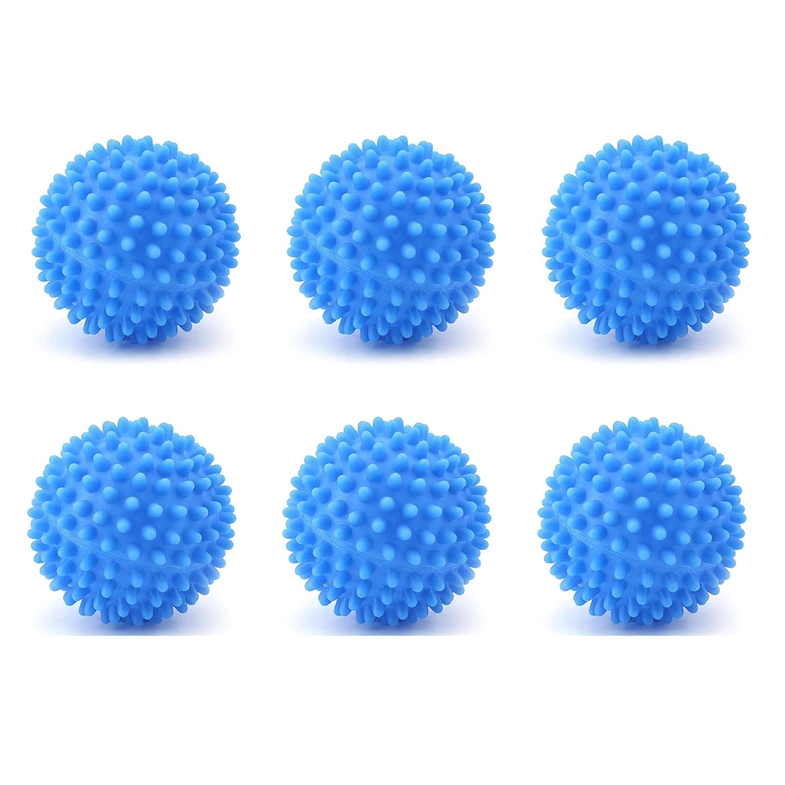 WHATON Pack of 6 Dryer Balls, Tumble Dryer Balls, Tumble Dryer Balls, Reusable Tumble Dryer Balls Underwear