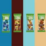 Bearded Brothers Organic Vegan Energy Bars - Gluten & Soy Free, Paleo, Whole 30 | Non GMO, Low Glycemic, High Protein, Fiber (12 Count (Pack of 1)