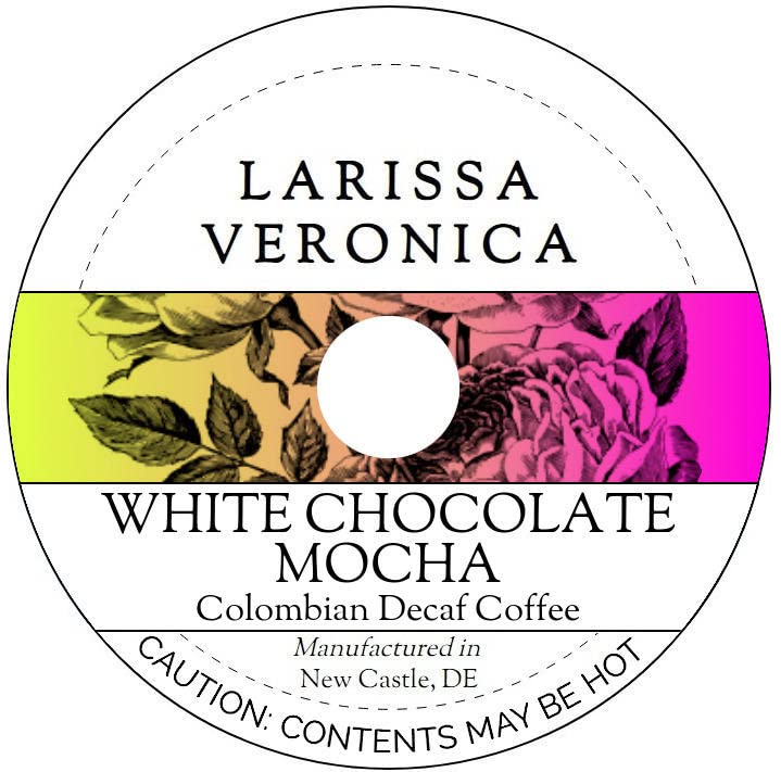 White Chocolate Mocha Colombian Decaf Coffee (Single Serve K-Cup Pods) (Gourmet, Naturally Flavored, Whole Coffee Beans) (12 pods, ZIN: 575580) - 3