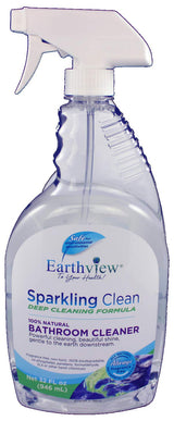Earthview Bathroom Cleaner, Fragrance Free, 2 pk/ 32 oz- Designed for Environmental Sensitivities (MCS, EI, MI)