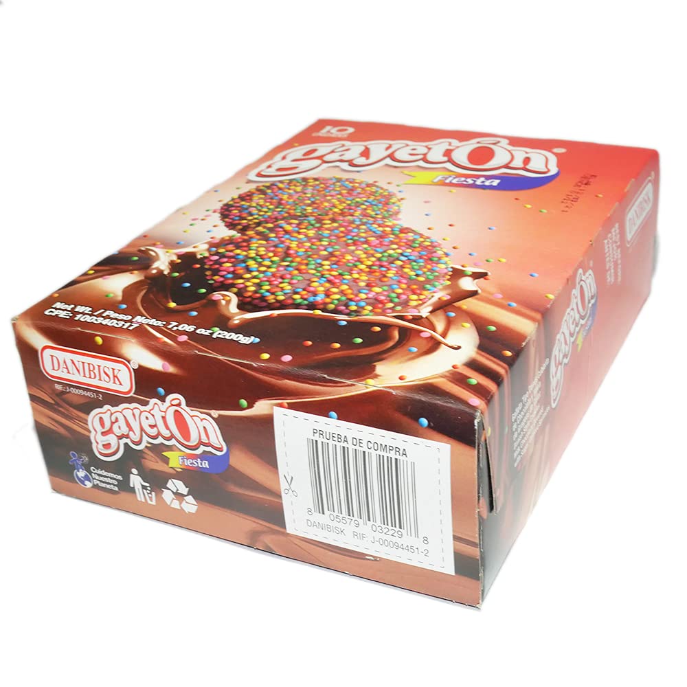 Gayeton Fiesta - Chocolate covered cookies From Venezuela