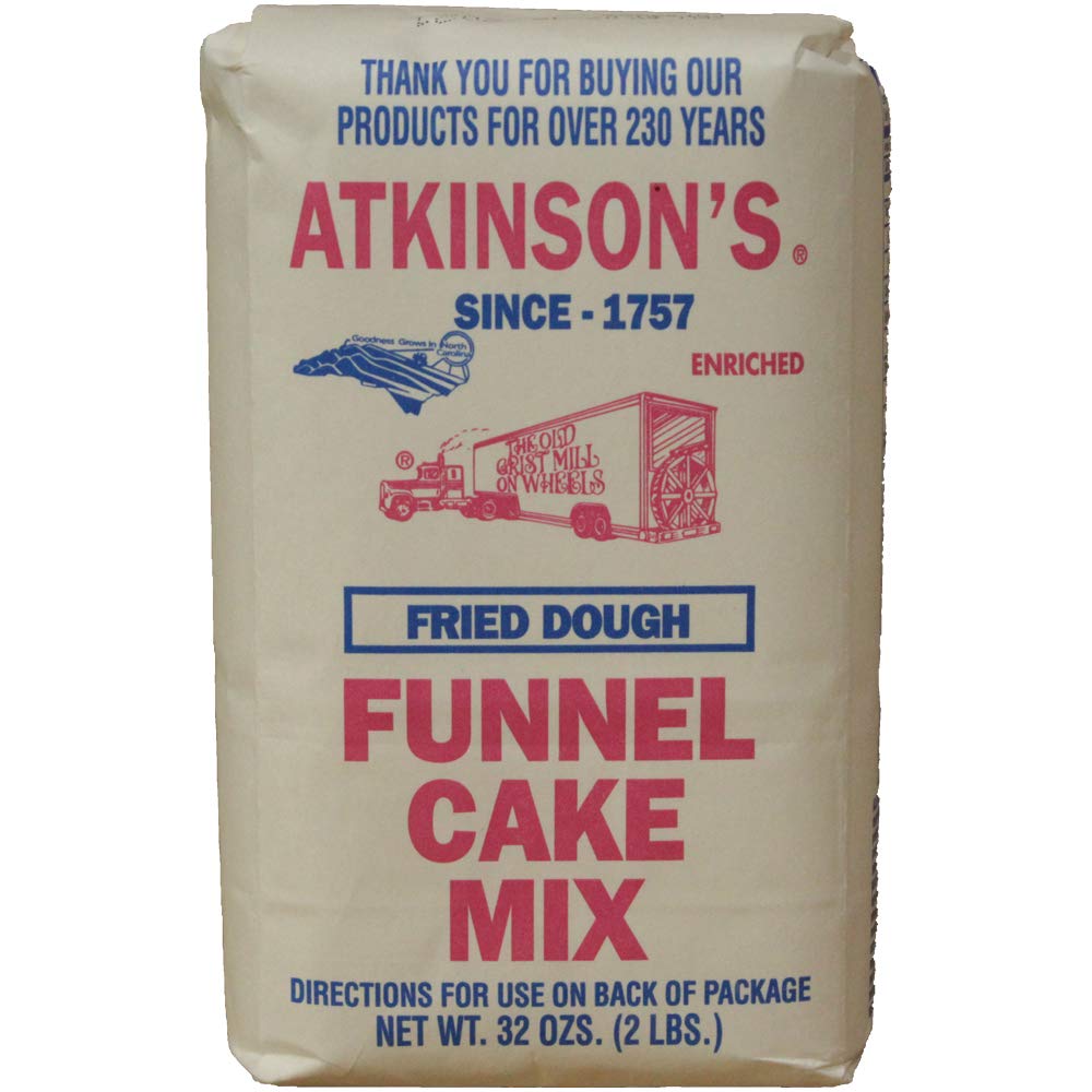 Atkinson's Milling Funnel Cake Mix - 2 LB Bag - Relive that Carnival Feeling