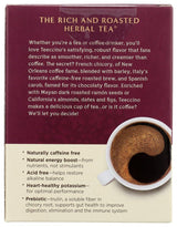 Teeccino Chicory Roasted Herbal Tea Sampler Pack (French Roast, Hazelnut, Vanilla Nut and Chocolaté), Caffeine Free, 12 Tea Bags (Pack of 2)